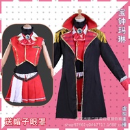 Virtual YouTuber  Houshou Marine Cos Clothes Captain Cosplay Full Set Of Clothing For Women'S Secret