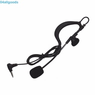 ALLGOODS Judger Headphone, Full Duplex 3.5mm Jack Football Referee Headset, Headset Accessories In-E
