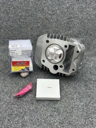 เสื้อ125ลูก59/4วาวLHKสลัก13มิลปลอกสูบยาว ใส่125iไฟเลี้ยวบังลมและ125คาร์บูR-S