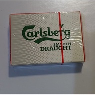 carlsberg beer  playing poker card
