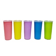 Fourseason Plastic cup / everyday use / safe for kids / Plastic Baso / Cups with cover / Plastic PLA