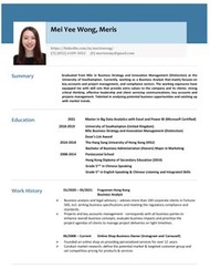 Resume CV 履歷幫你執靚個CV 專業 ！搵工 話咁易！