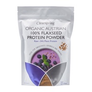 Clearspring Organic Raw 100% Austrian Flaxseed Protein Powder, 350g - WSHT [Austria]