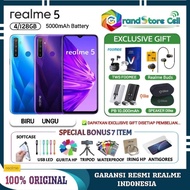 REALME5 RAM 4/128GB | REALME 5 RAM 4/128 GB GARANSI RESMI REALME INDONESIA