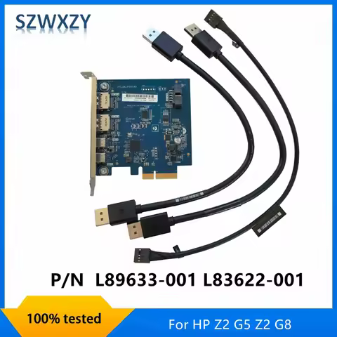 New Original For HP Z2 G5 Z2 G8 Workstation Thunderbolt 3 Card L89633-001 L83622-001 Fast Ship