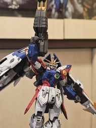 Rg  1/144 wing gundam zero 零式飛翼高達 戰損舊化成品 希羅