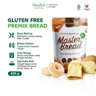 Gluten Free Bread Premix Flour 420g | Master Bread Flour Mocafine | No Preservatives