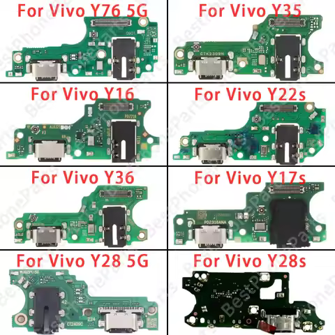 PCB Base Charger Connector USB Charging Dock Port Flexible Cable Circuit Board For Vivo Y76 Y35 Y22s
