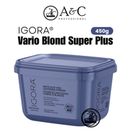 Schwarzkopf Igora Vario Blond Super Plus Bleaching Powder 450g Igora Bleach Powder White Dust-Free B