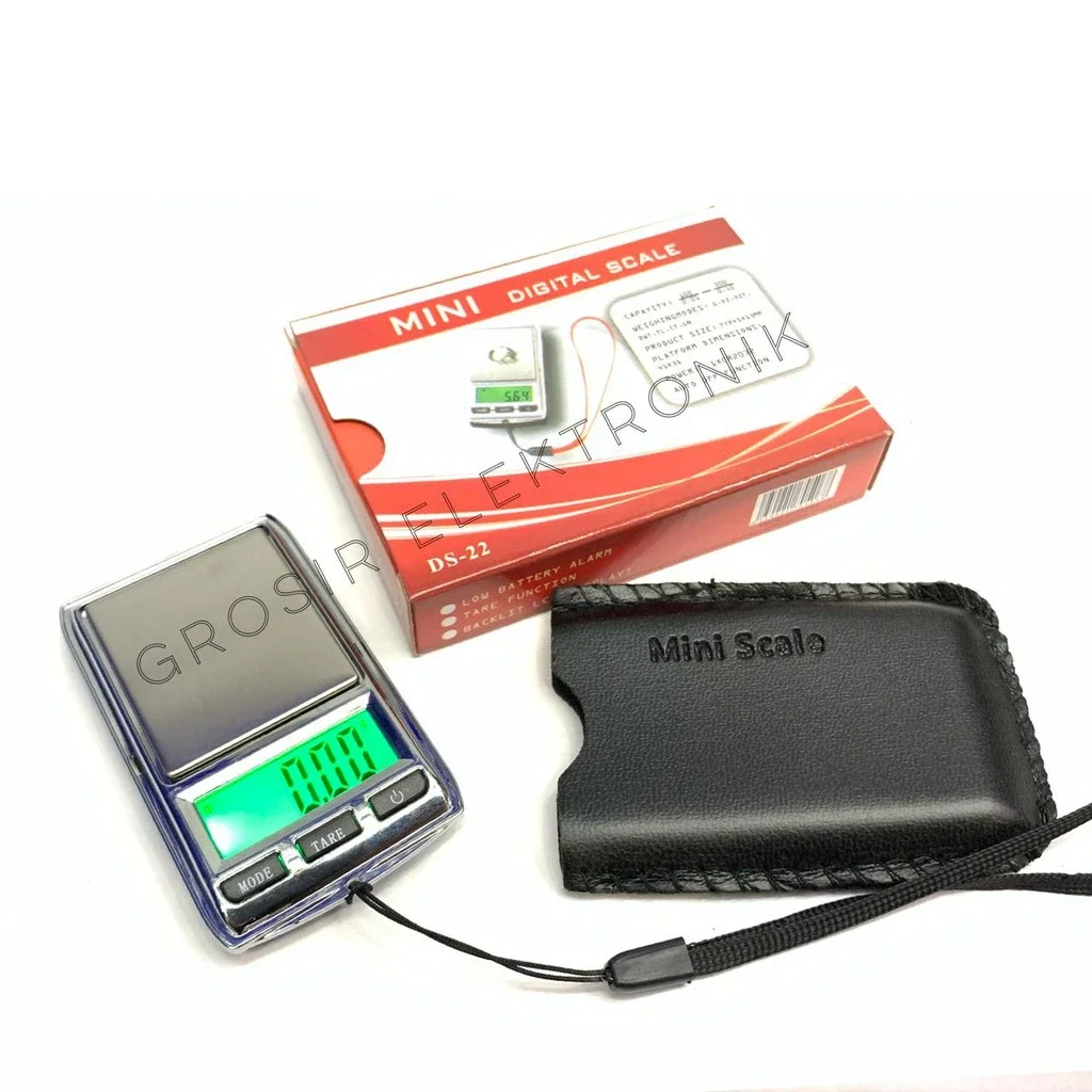 ALBIS - DS22 TIMBANGAN EMAS BATU AKIK PERHIASAN DIGITAL POCKET 0.01-200 GRAM