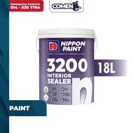 NIPPON PAINT 3200 Interior Sealer 18L Interior Undercoat Wall Sealer Water Based Coatings Cat Base D