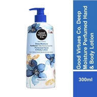 GVC Deep Moisture Perfumed Hand&Body Lotion-Panthenol+Bio-Fermented HA 120ML / 300ML