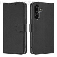 Ốp lưng điện thoại ốp điện thoại Samsung Galaxy M35 đơn giản màu trơn cổ điển Ốp lưng da bảo vệ Sams