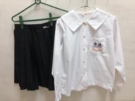 2件 金陵女中制服套裝組 學生制服 水手服 道具服 戲服