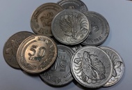 Termurah Singapore Old 1st First Series (Lionfish) - 50 Cents Coin