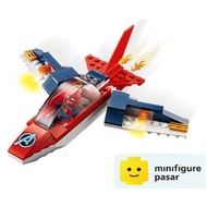 sh0639 sh0641 Lego Marvel Super Heroes Avengers 76153 76152 76196 242003 - Captain Marvel Minifigure