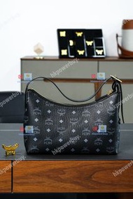新款 MCM 黑 腋下肩背包C hkpowerbuy.  禮物 情人節 手袋 背囊 斜孭袋 tote包 銀包 雙肩包