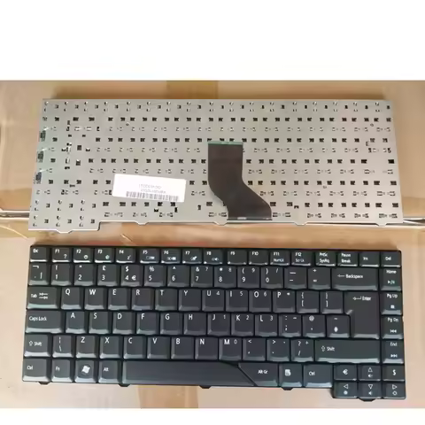 UK Black New English laptop keyboard For Acer 6920G 6935G 4930G TM520 6920 6935 7300 Z03 MS2220 5710