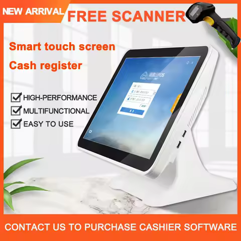 NEW Commercial Touch Screen Cash Register POS Terminal Ordering All-In-One Machine for Catering Reta