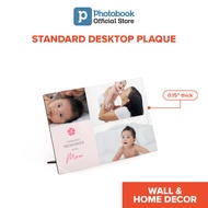 Personalised Desktop Plaque (Standard) 1 Pc (Wall &amp; Home Decor) [e-voucher] [Photobook Malaysia]