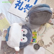 widefiling New Kawaii Anime Plush Penguin Coin Purses Men Women Korean Fashion Mini Cute Zipper Coin Wallet Boy Girl Bag Free Shipping 2023 Nice