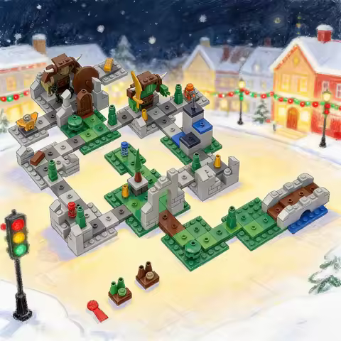 303pcs MOC Gates Elsruck Heroica Plus Expansion Games Model Building Blocks Christmas Gift Architect