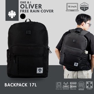 ONE & I Men's Backpack Free Rain Cover Oliver Daypack 17L