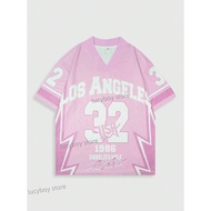 [Free Custom]Men FREEDOM No.32 Print American Style Jersey Man Short Sleeve V- Neck sport Tee Vintag