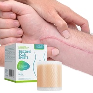 Silicone Scar Sheet plester silikon penghilang keloid bekas luka Silicon Keloid Plester Bekas Luka S