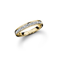 Jubilee Diamond แหวนเพชร Parallel Shine Band Ring เพชรแท้