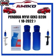 CS AMIKO PERODUA MYVI 2018-2022 GEN3 D20N SILICONE ABSORBER DUST COVER BOOT FRONT SUSPENSION