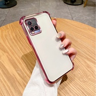 สำหรับ Vivo Y21เคส Vivo Vivo Y21เคสโทรศัพท์ Y33s S ฝาครอบ VIVO Y33t Y21T Y21A สี่มุมหนา Shookproof ฝ