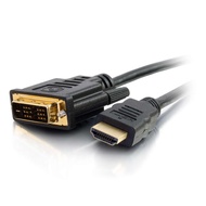 Legrand - C2G DVI to HDMI Cable, DVI-D Male to HDMI Male, Black HDMI Adapter Cable, 1 Meter (3.28 Fe