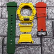 BNB MAT MOTO G7900 GW7900 GR7900 CUSTOM RASTA + BUCKLE JAPAN FOR ORIGINAL GSHOCK