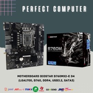 Motherboard BIOSTAR B760MX2-E D4 (LGA1700, B760, DDR4, USB3.2, SATA3)