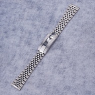 For Seiko Rolex 20mm 22mm Silver Stainless Steel Replacement Wrist Fossil Watch Band Strap Bracele