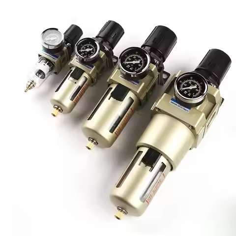 AW2000 AW3000 AW4000 AW5000 Pneumatic Filter Regulator Air Handling Pneumatic Valve Pressure Reducin