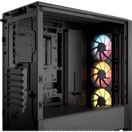 CORSAIR FRAME 4000D RS ARGB Mid-Tower PC Case, Black  (Includes 3x CORSAIR RS ARGB PWM Fans) CS-CC-9