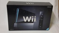 Wii 原廠黑色盒裝主機:日規-二手良品 未改機