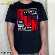 RUN, code G26. T-shirts for men and women (free gifts for children). Nice t-shirts for couples and f