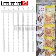 PVC Sabitan Ng Paninda Transparent Plastic Hanging Clip Strips Store Display Hook
