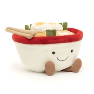 Jellycat Dessert Collection Coffee French Fries Hamburgers Waffles Taco Toast Macarons Plushie Toys 
