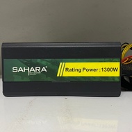 POWER PSU SAHARA PW020 1300W +80 PLUS GLOD ( BITCOIN ) พาวเวอร์ สินค้ามือสอง มีประกันร้าน 14 วัน MAX