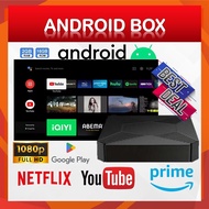 Android TV Box - 4K FHD HD Smart TV Box 2.4G WIFI Android Media Player Set-Top TV Box Android Google