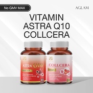 [ 1 แถม 1 ]  NO GMV MAX - AGLAM เซตคู่ แอสตร้า คิวเท็น + คอลเซร่า  มีแอสต้าแซนธิน 6 มก. สารสกัดเปลือ