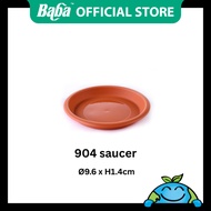 Baba Official | Baba 904 Saucer for Pot (Cotta) [ Ø9.6cm x H1.4cm]