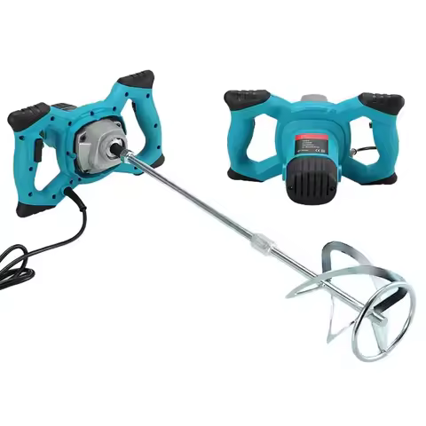 Hot sell Industrial Grade Mixer Electric Speed Control Handheld Paint Cement Plaster Mortar Coating 