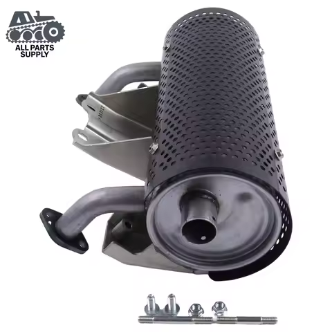 Right Muffler w/Bracket 18310-Z6L-013 For Honda GX630 GX660 GX690