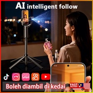 Q18 AI Tracking Gimbal Stabilizer, Suitable for Mobile Phone Selfie Sticks, AI Composition Suitable 