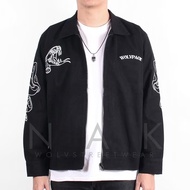 Men's Black Boxy Work Jacket / Boxy Fit Work Jacket / Crop Work Jacket / Men's Work Jacket